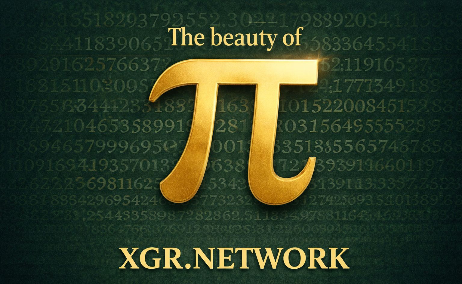 The Beauty of Pi XDaLa example