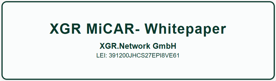 XGR whitepaper visual